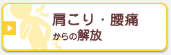 肩こり・腰痛からの解放